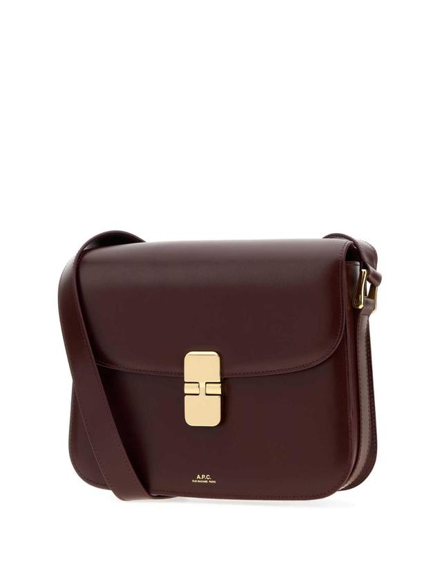 아페세 [해외직구][X45]아페쎄 PXBMWF61412 GAE 여성 크로스백 숄더백 미니백 탑핸들백 Grape leather Grace crossbody bag 착용컷