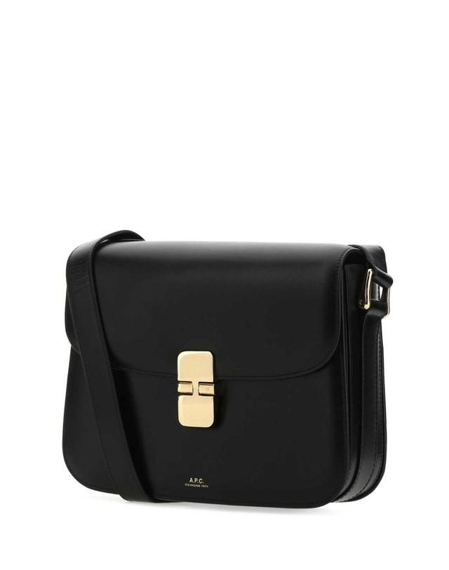 아페세 [해외직구][X45]아페쎄 PXBMWF61412 LZZ 여성 크로스백 숄더백 미니백 탑핸들백 Black leather Grace crossbody bag 착용컷
