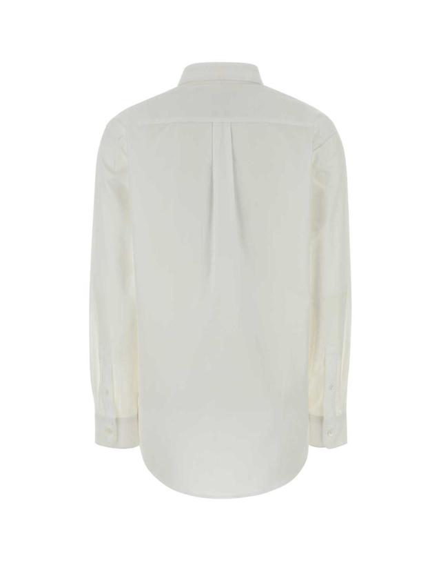 아페세 [해외직구][X45]아페쎄 COHLEF12650 AAB 여성 셔츠 남방 블라우스 White poplin shirt 착용컷