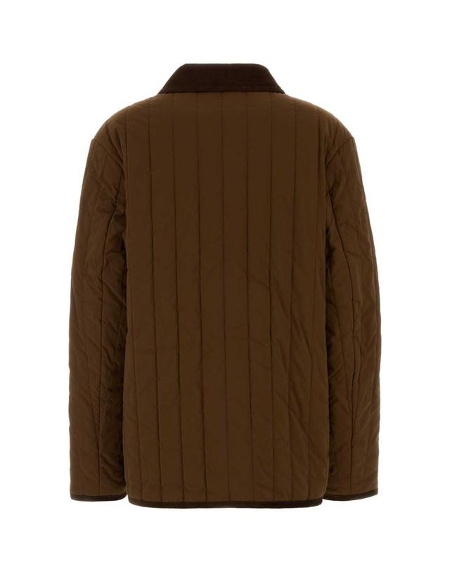 아페세 [해외직구][X45]아페쎄 PAAGAM32007 CAA 여성 자켓 베스트 블레이저 봄버 데님 Brown stretch nylon Leone jacket 착용컷