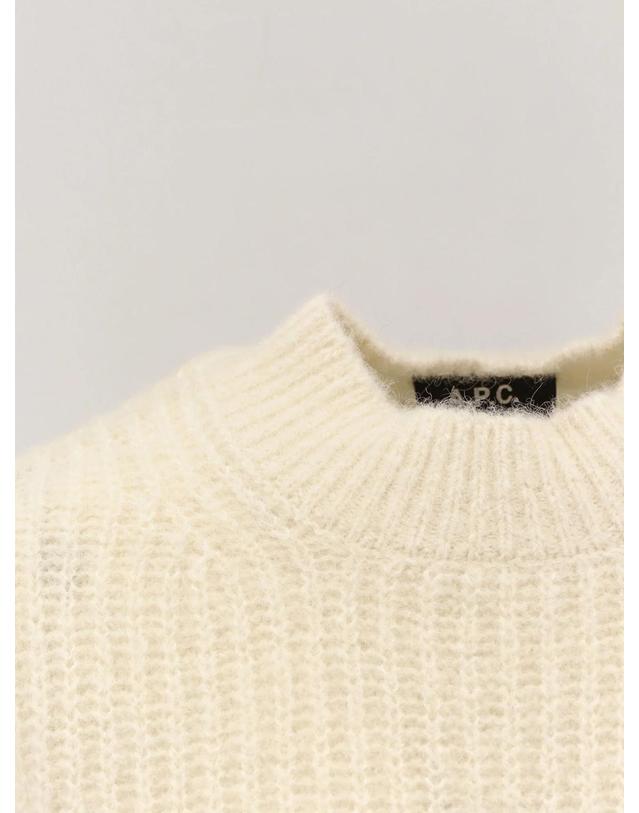 아페세 [해외직구][N85]아페쎄 WPABE 여성 니트 스웨터 가디건 APC Wool blend sweater 착용컷