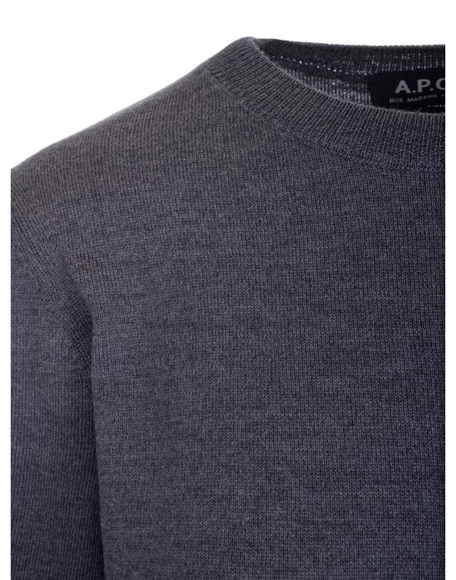 아페세 [해외직구][A94]아페쎄 WVAWM F23892PLC 여성 니트 스웨터 APC A P C Basic Pullover 착용컷