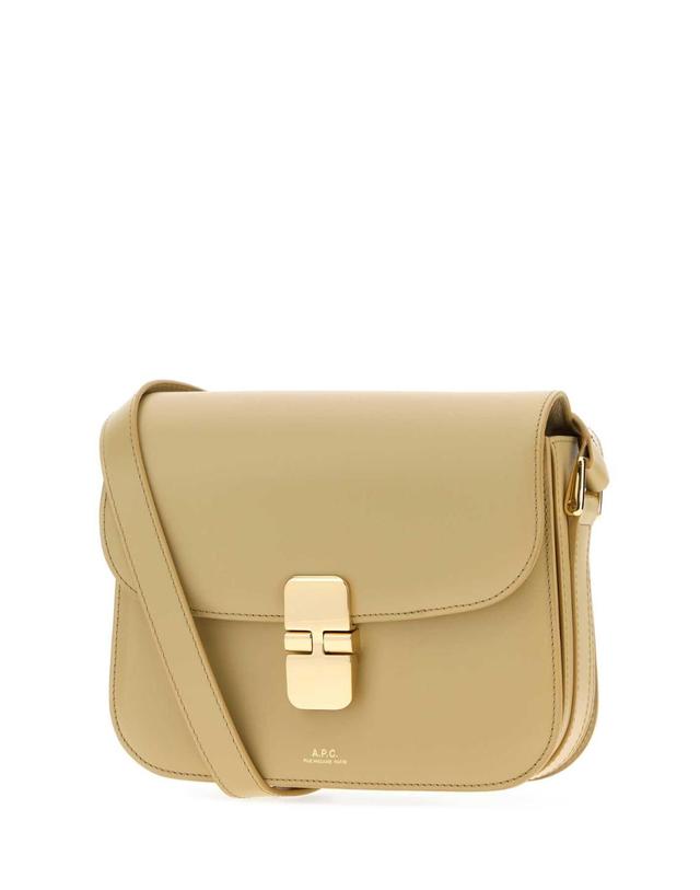 아페세 [해외직구][X45]아페쎄 PXBMWF61413 BAR 여성 크로스백 숄더백 미니백 탑핸들백 Beige leather small Grace crossbody bag 착용컷