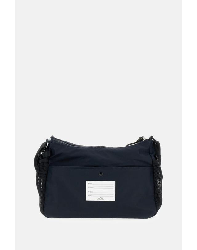 아페세 [해외직구][G95]아페쎄 PAAFHH67005IAK 남성 백팩 가방 TREK CROSSBODY BAG 착용컷