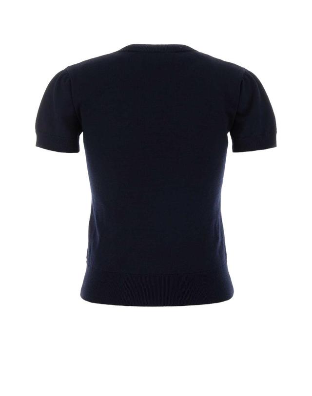 아페세 [해외직구][X45]아페쎄 WVBEPF23486 IAK 여성 스웨터 니트 가디건 Dark blue wool blend Gia sweater 착용컷