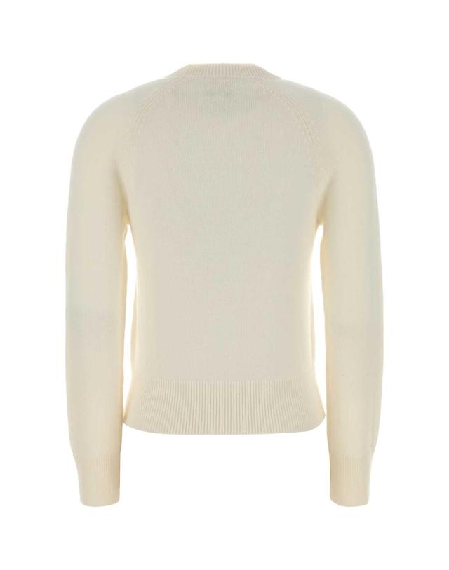 아페세 [해외직구][X45]아페쎄 WVAXUF23501 AAD 여성 스웨터 니트 가디건 Ivory wool Alissa sweater 착용컷