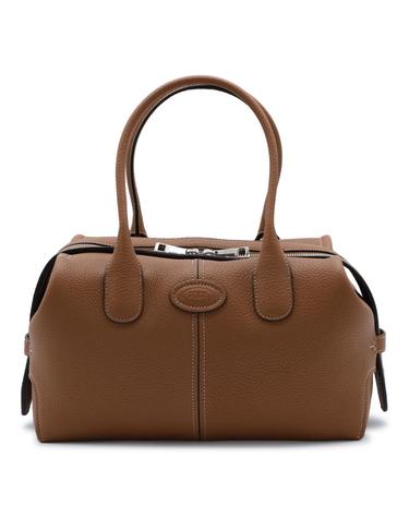 [해외직구][B47]토즈 XBWDBKH0200XGAS410 여성 토트백 탑핸들백 가방 BROWN LEATHER TOP HANDLE BAG