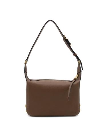 [해외직구][B47]토즈 XBWGMTH0100VROS600 여성 토트백 탑핸들백 숄더백 쇼퍼백 LIGHT BROWN LEATHER METAL DOTS SHOULDER BAG