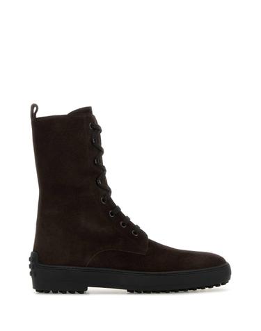 [해외직구][X45]토즈 XXW84L0JU70RE0 S808 여성 앵클부츠 미들 롱부츠 니하이부츠 Brown suede Winter ankle boots