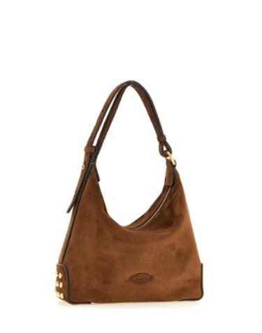 [해외직구][G95]토즈 XBWGMTE0100OCOS801 여성 숄더백 토트백 크로스백 핸드백 GMT SACCA MINI METAL DOTS IN SUEDE BAG