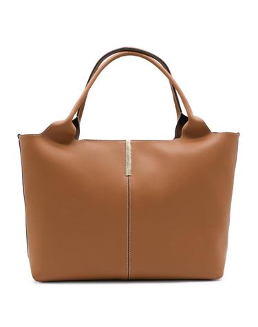[해외직구][B47]토즈 XBWEBRA0250UBL2L83 여성 탑핸들백 토트백 BEIGE LEATHER MEDIUM TOTE