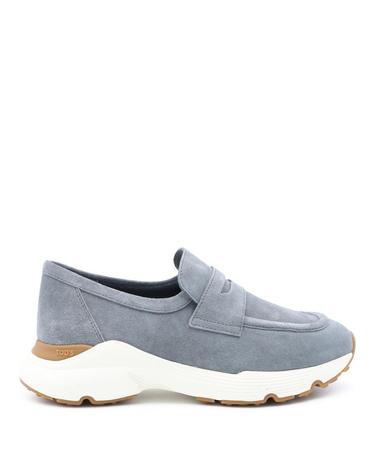 [해외직구][B47]토즈 XXW54C0JC41RE0B413 여성 로퍼 뮬 단화 GREY LEATHER LOAFERS