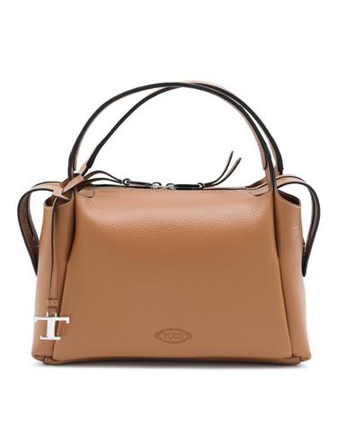 [해외직구][Q11]토즈 XBWAPAU9200QRIS410 여성 탑핸들백 가방 DARK BROWN LEATHER APA SMALL TOP HANDLE BAG