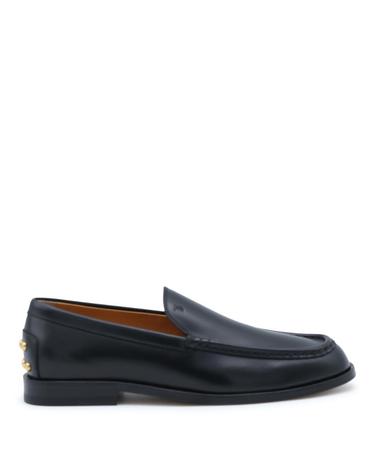 [해외직구][B47]토즈 XXW07M0KH80VFQB999 여성 로퍼 뮬 단화 BLACK LEATHER LOAFERS