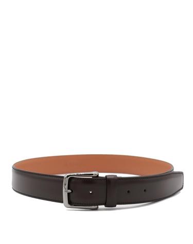[해외직구][B47]토즈 XCMCP610100EY0S800 남성 벨트 허리띠 DARK BROWN LEATHER BELT