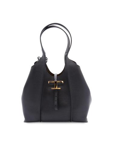 [해외직구][B47]토즈 XBWTSBA0200Q8EB999 여성 탑핸들백 토트백 BLACK LEATHER T TIMELESS TOTE
