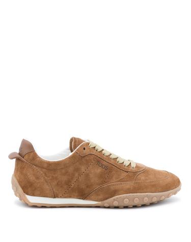 [해외직구][B47]토즈 XXW13M0KO30QG5S600 여성 스니커즈 로우탑 LIGHT BROWN SUEDE SNEAKERS