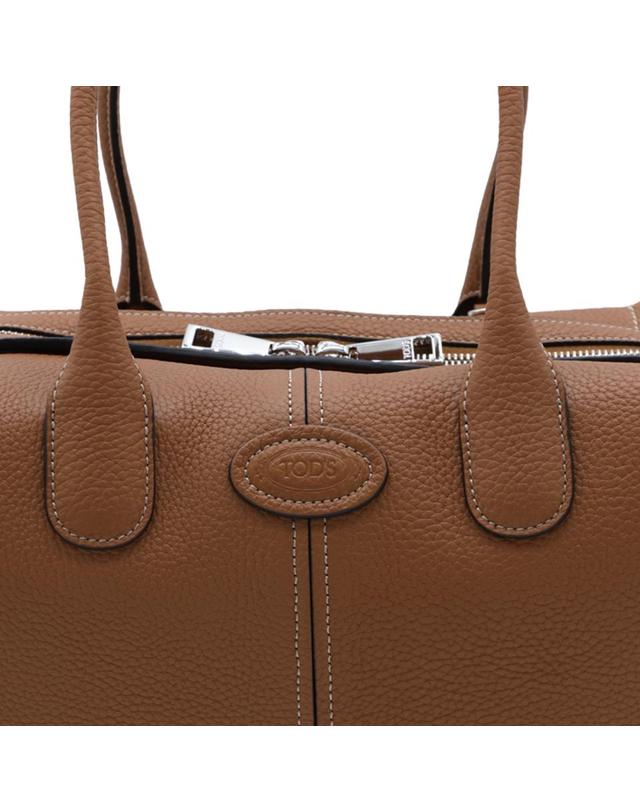 토즈 [해외직구][B47]토즈 XBWDBKH0200XGAS410 여성 토트백 탑핸들백 가방 BROWN LEATHER TOP HANDLE BAG 착용컷