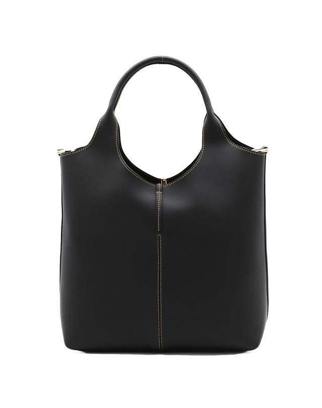 토즈 [해외직구][B47]토즈 XBWEBRF0200UBLB999 여성 탑핸들백 토트백 BLACK LEATHER TOTE 착용컷