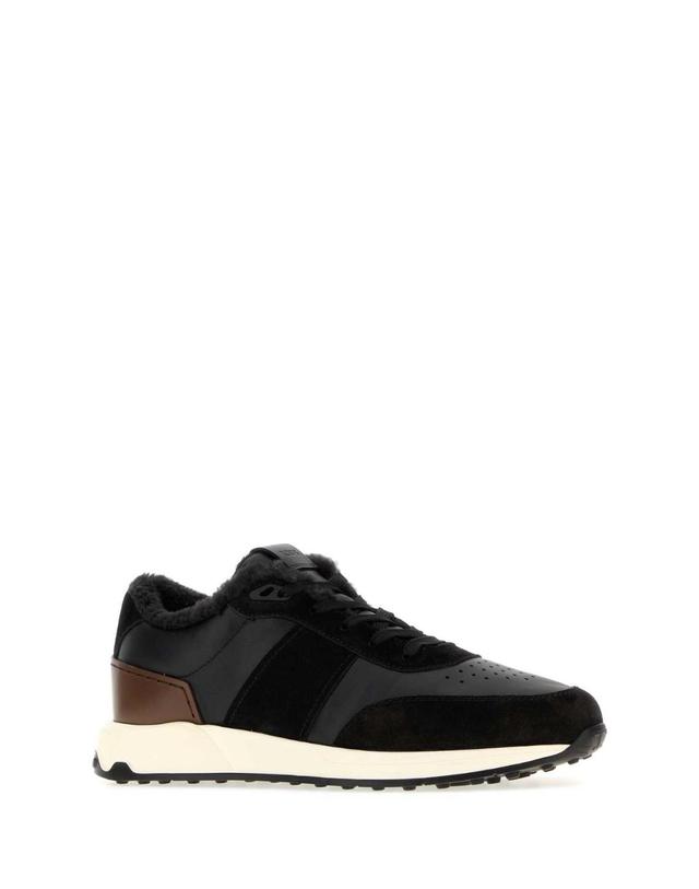 토즈 [해외직구][X45]토즈 XXM63K0GT81BKB B999 남성 스니커즈 단화 남자스니커즈 Black leather sneakers 착용컷