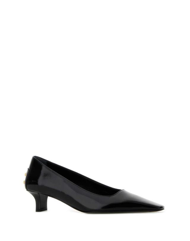 토즈 [해외직구][X45]토즈 XXW10M0KI70V71 B999 여성 펌프스 슬링백 하이힐 스트랩힐 Black leather pumps 착용컷
