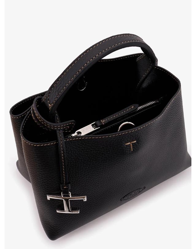 토즈 [해외직구][N85]토즈 XBWAPAEL000QRI 여성 크로스백 숄더백 쇼퍼백 TODS Micro leather crossbody bag with iconic stitching on the front 착용컷