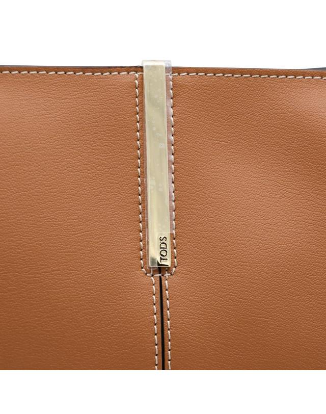 토즈 [해외직구][B47]토즈 XBWEBRA0250UBL2L83 여성 탑핸들백 토트백 BEIGE LEATHER MEDIUM TOTE 착용컷
