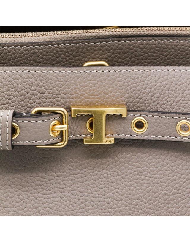 토즈 [해외직구][B47]토즈 XBWTIMJ0200WKAC413 여성 탑핸들백 토트백 GREY LEATHER TOTES 착용컷