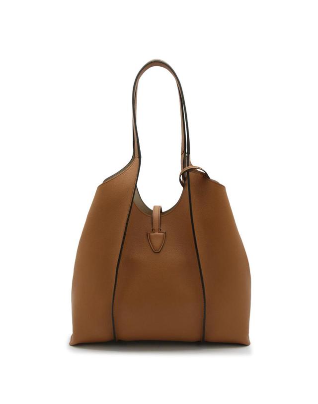 토즈 [해외직구][B47]토즈 XBWTSBA0200Q8ES410 여성 탑핸들백 토트백 BROWN LEATHER TIMELESS TOTE 착용컷
