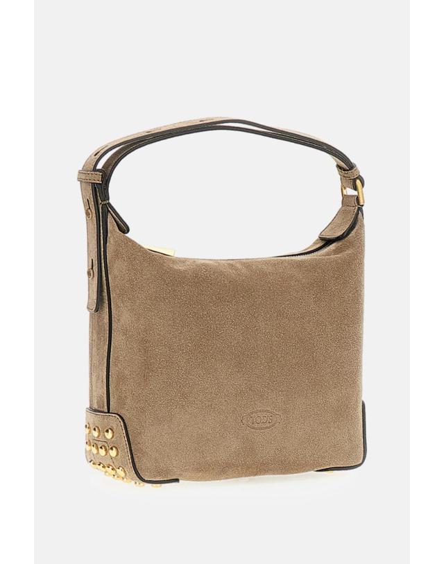 토즈 [해외직구][G95]토즈 XBWGMTE0100OCOC823 여성 숄더백 토트백 크로스백 핸드백 GMT SACCA MINI METAL DOTS IN SUEDE BAG 착용컷