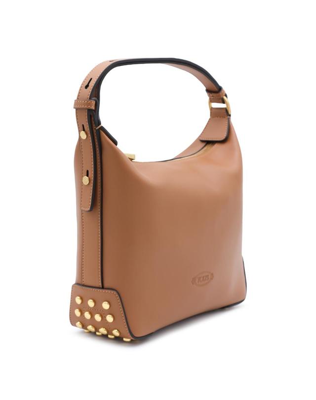 토즈 [해외직구][Q11]토즈 XBWGMTE0100RORS410 여성 숄더백 DARK BROWN LEATHER GMT SHOULDER BAG 착용컷