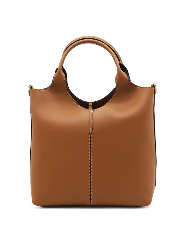 토즈 [해외직구][B47]토즈 XBWEBRF0200UBL2L83 여성 탑핸들백 토트백 BROWN LEATHER TOTE 착용컷