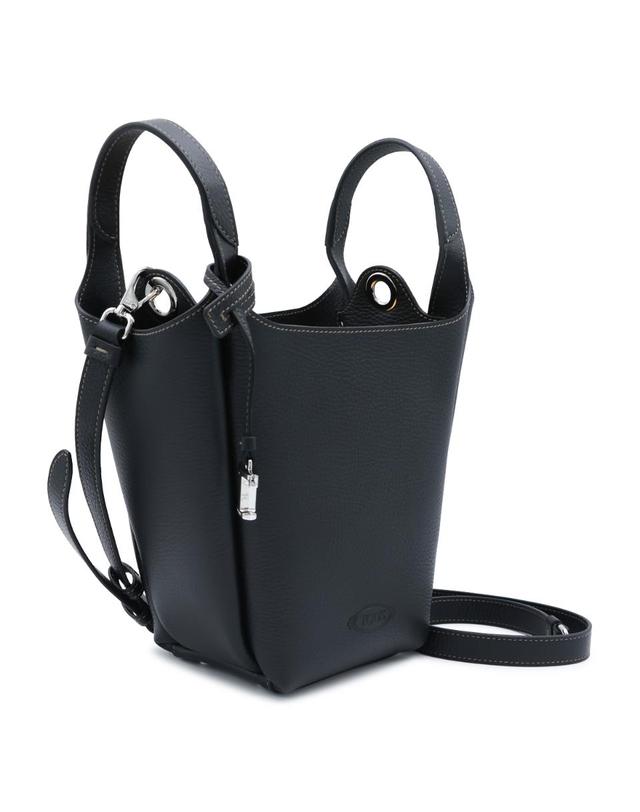 토즈 [해외직구][B47]토즈 XBWAPAK0100QRIB999 여성 숄더백 사첼백 크로스백 BLACK LEATHER APA MINI SATCHEL 착용컷