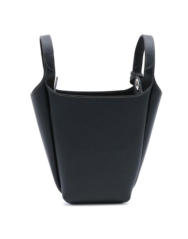 토즈 [해외직구][B47]토즈 XBWAPAK0100QRIB999 여성 숄더백 사첼백 크로스백 BLACK LEATHER APA MINI SATCHEL 착용컷