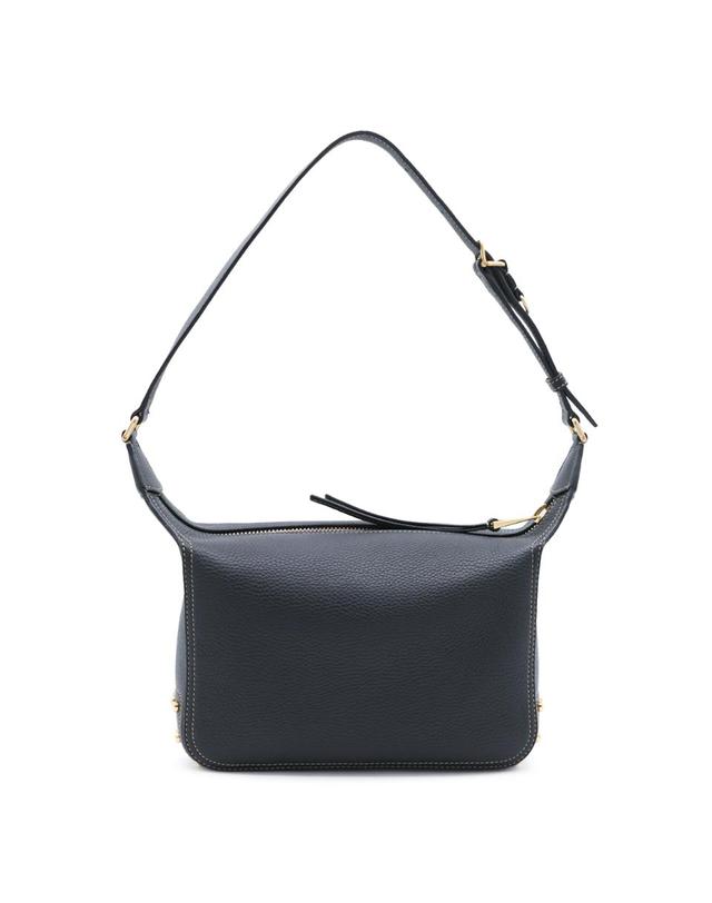 토즈 [해외직구][B47]토즈 XBWGMTH0100VROB999 여성 토트백 탑핸들백 숄더백 쇼퍼백 BLACK LEATHER METAL DOTS SHOULDER BAG 착용컷