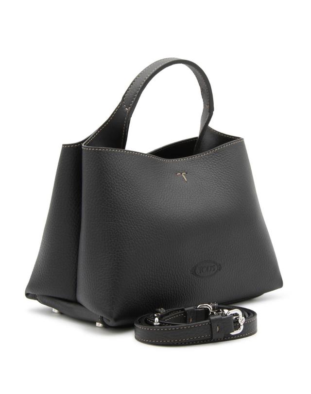 토즈 [해외직구][B47]토즈 XBWAPAEL000QRIB999 여성 토트백 탑핸들백 가방 BLACK LEATHER TOP HANDLE BAG 착용컷