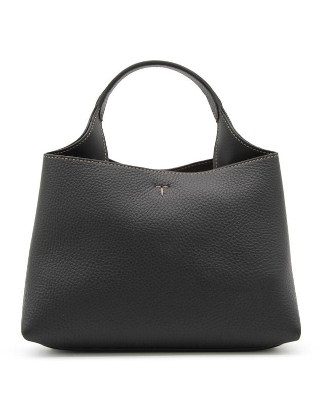 토즈 [해외직구][B47]토즈 XBWAPAEL000QRIB999 여성 토트백 탑핸들백 가방 BLACK LEATHER TOP HANDLE BAG 착용컷