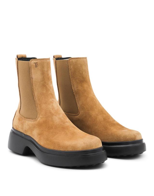 토즈 [해외직구][B47]토즈 XXW74L0JK20RE0S816 여성 앵클 롱 미디 부츠 BROWN LEATHER BOOTS 착용컷