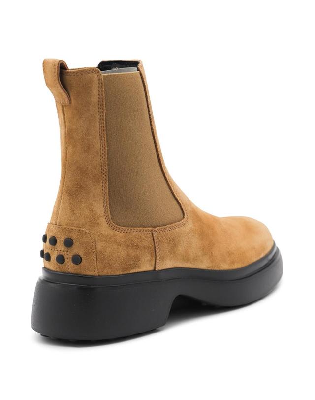 토즈 [해외직구][B47]토즈 XXW74L0JK20RE0S816 여성 앵클 롱 미디 부츠 BROWN LEATHER BOOTS 착용컷