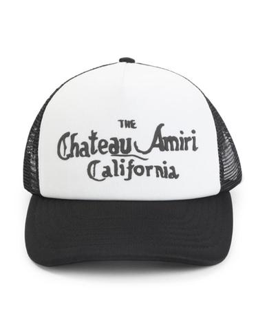[해외직구][Q11]아미리 AMSAHE1035953 남성 모자 캡 BLACK AND WHITE COTTON BASEBALL CAP