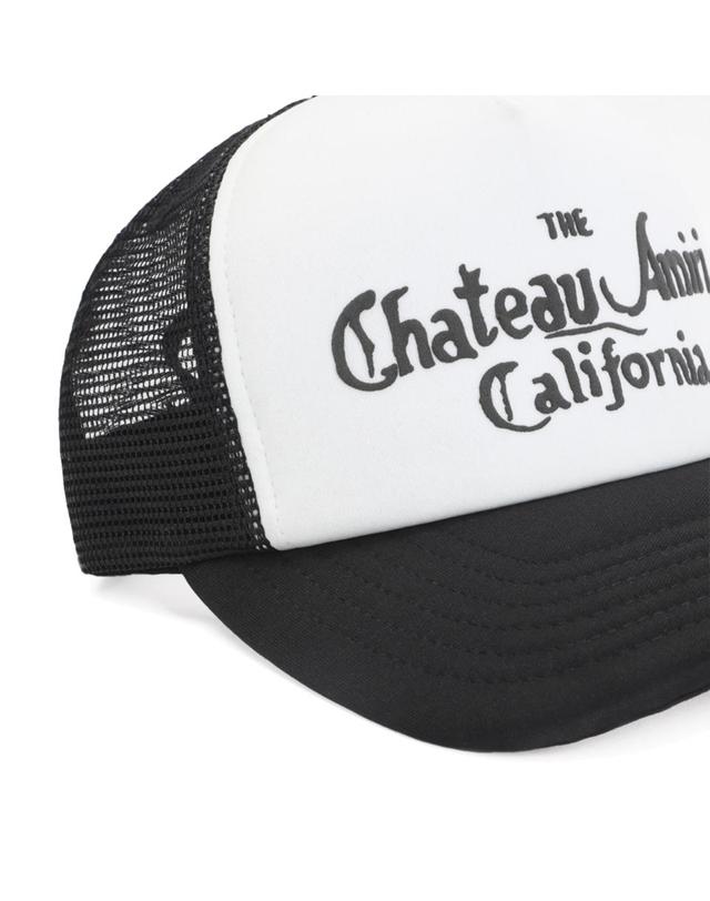 아미리 [해외직구][Q11]아미리 AMSAHE1035953 남성 모자 캡 BLACK AND WHITE COTTON BASEBALL CAP 착용컷