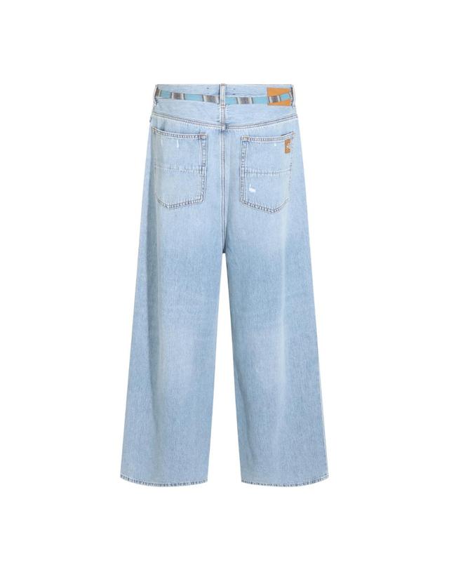 아미리 [해외직구][Q11]아미리 AMBMJE1132839 남성 데님진 청바지 LIGHT BLUE COTTON JEANS 착용컷