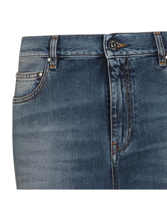 아미리 [해외직구][Q11]아미리 AM426JE005004S 남성 데님진 청바지 BLUE COTTON JEANS 착용컷
