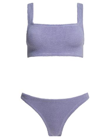 [해외직구][V90]훈자지 XANDRA BIKINICRINKLELILAC 여성 수영복 원피스 비키니 스윔웨어 Beachwear