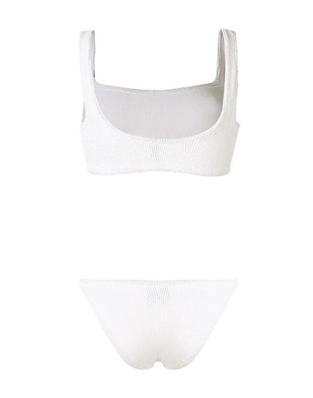 훈자 지 [해외직구][A94]훈자지 XANDRA BIKINIWHITE 여성 비치웨어 수영복 HUNZA G HUNZA G Xandra Bikini 착용컷