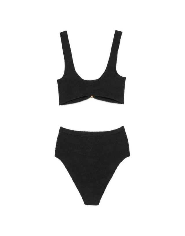 훈자 지 [해외직구][A94]훈자지 NADINE GOLD MBLACK 여성 비치웨어 수영복 HUNZA G HUNZA G Bikini Nadine 착용컷