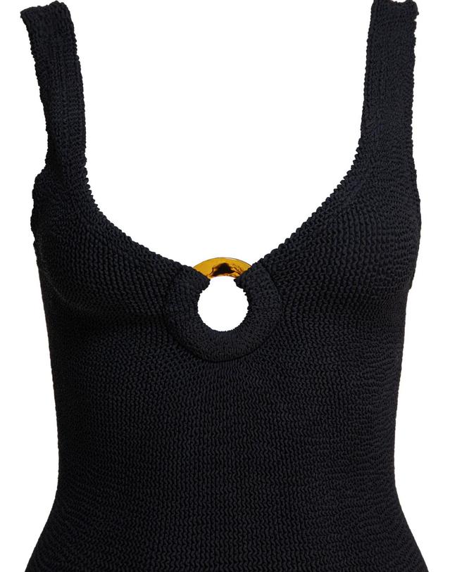 훈자 지 [해외직구][V90]훈자지 CELINE SWIMCRINKLEBLACK 여성 수영복 원피스 비키니 스윔웨어 Beachwear 착용컷