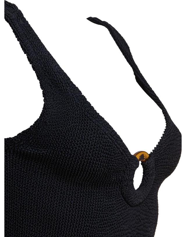 훈자 지 [해외직구][V90]훈자지 CELINE SWIMCRINKLEBLACK 여성 수영복 원피스 비키니 스윔웨어 Beachwear 착용컷