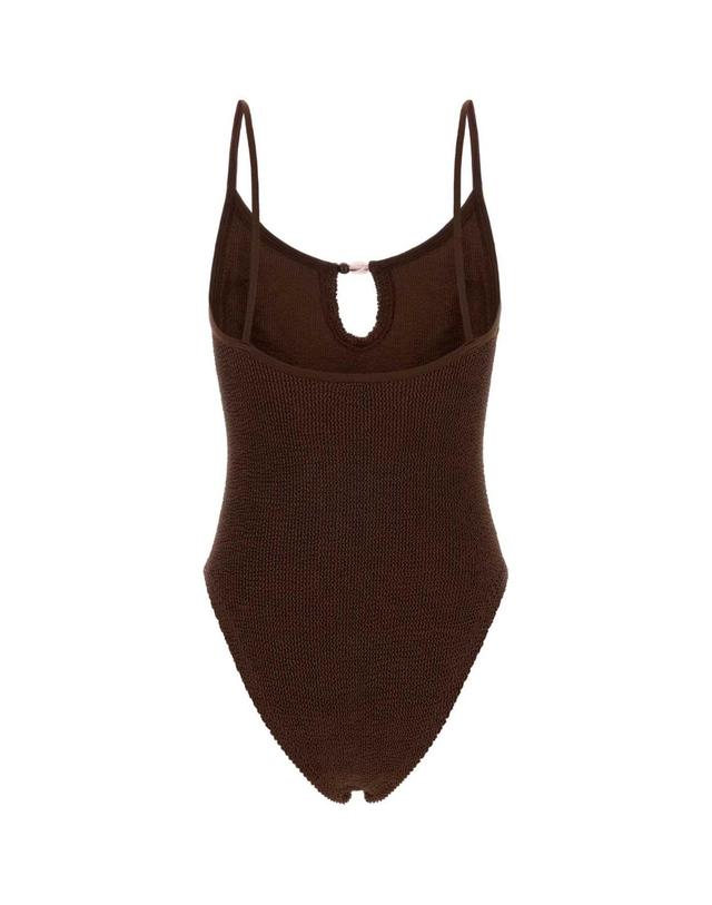 훈자 지 [해외직구][X45]훈자지 MIABEADEDSWIMM METCHO 여성 수영복 비키니 커버업 스윔웨어 Chocolate stretch nylon Mia swimsuit 착용컷