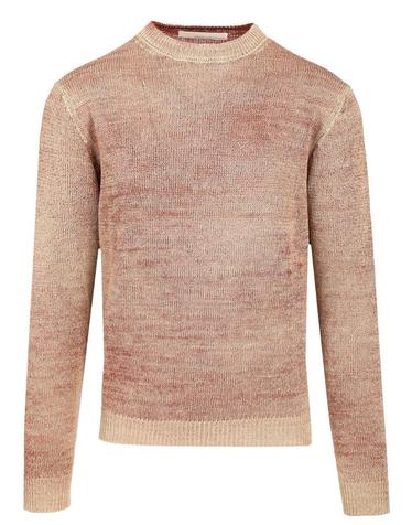 [해외직구][A94]ORIGINAL VINTAGE WILDER SUNICAGRANATA 남성 스웨터 니트 가디건 ORIGINAL VINTAGE ORIGINAL VINTAGE Heavy Linen Crewneck Sweater